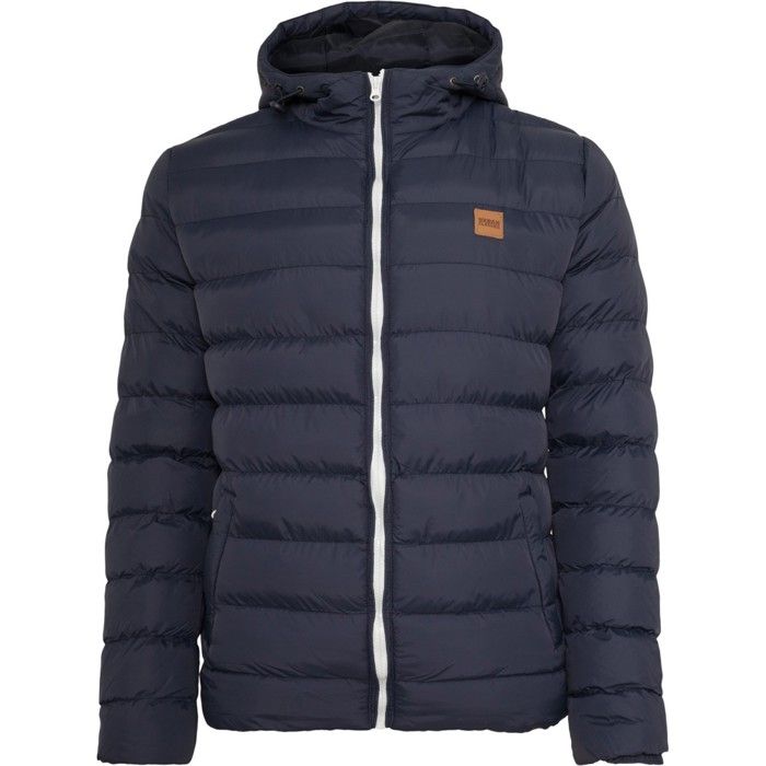 Parka - Urban Classics - Basic Bubble - Doudoune Matelassée - Capuche - 2 Poches Latérales