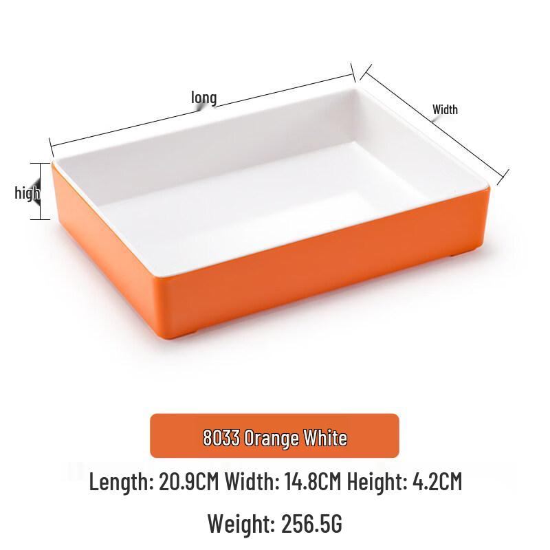 Handun Melamine Rectangular Serving Plates
