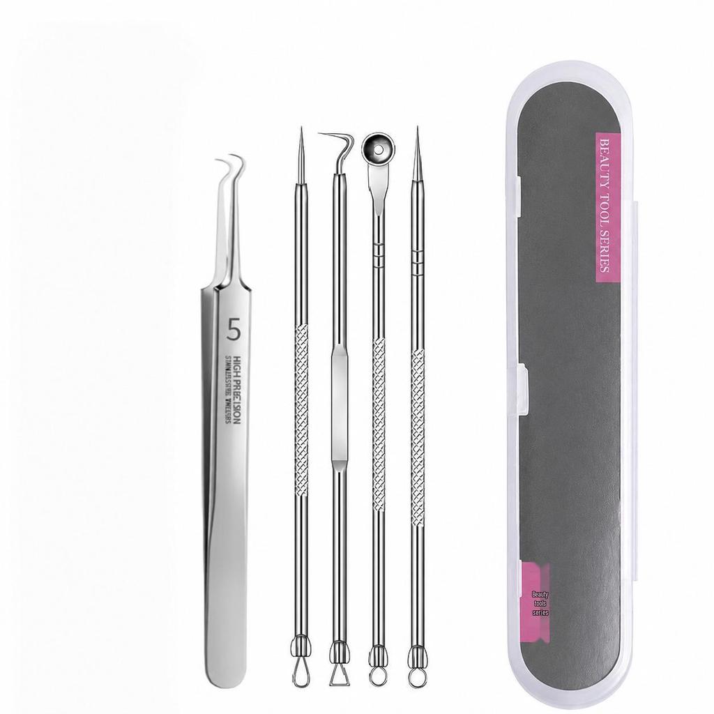 Ultra-Fine Tweezers Blackhead & Pimple Extraction Needle Set – Pointed Tip Beauty Tool for Acne Treatment