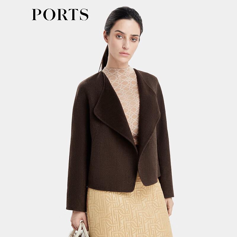 

PORTS Женское короткое пальто из смесовой шерсти 4