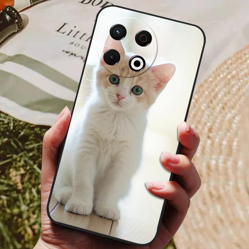 Für Tecno Spark 30 Pro KL7 Hülle Luxus Handy Silikon Rückseite für Tecno Spark 30Pro 4G Hüllen Schutz Stoßfest Schale Capas