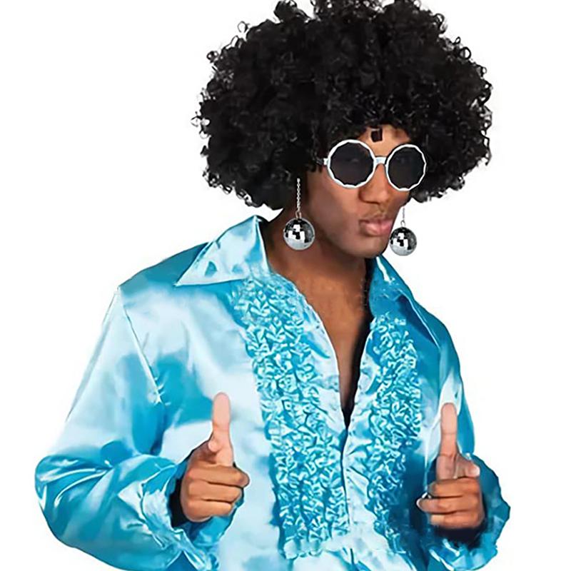 Disco Pendant Mirror Ball Glasses For 70S 80S Retro Theme Cowgirl Party Decor