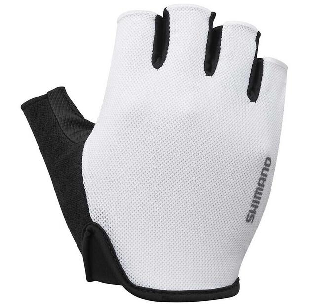 Велосипедные перчатки Shimano Airway Short (белые)