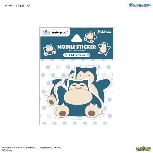 Gourmandies Pokemon Mobile Sticker Snorlax POKE-840D