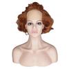 Curly Bald Wig for Old Men Ginger Brown Pennywise It Halloween Cosplay Wigs Fluffy Costume Anime Wig Male