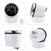 Waterproof IP67 52mm Voltmeter with Alarm Red Backlight 8~16V,18~32V Voltage for Automobile Car Marine Boat Yacht 12V24V Custom