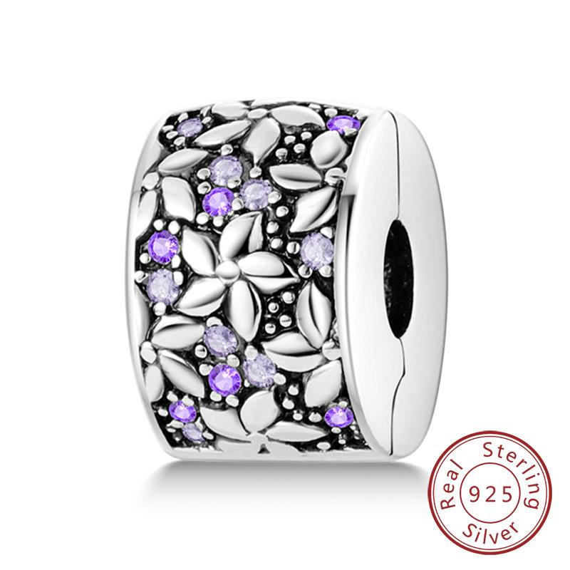 Original Copper Charms Beads Pendant Lotus Tulip Rose Carnation Flower Series Bead Fit Bracelets Women Jewelry Gift