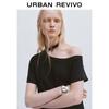 UR2026 Women's Asymmetrical Neck T-Shirt