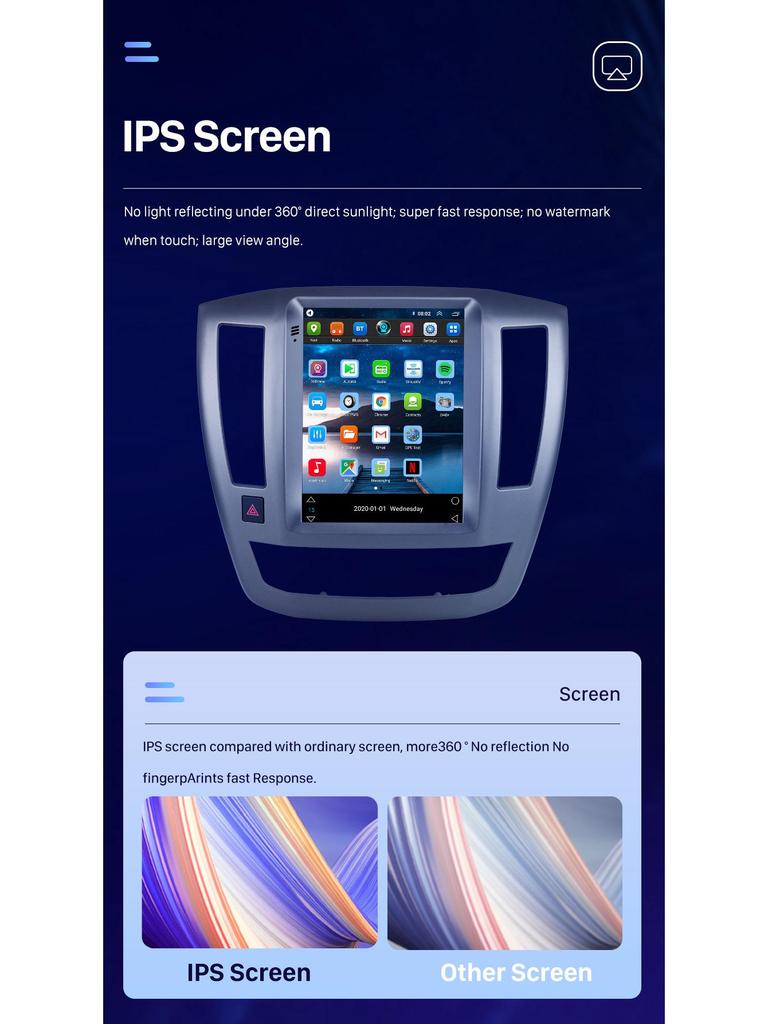 2006-2008 Buick LaCrosse Wireless CarPlay Android Navigation Radio DVD