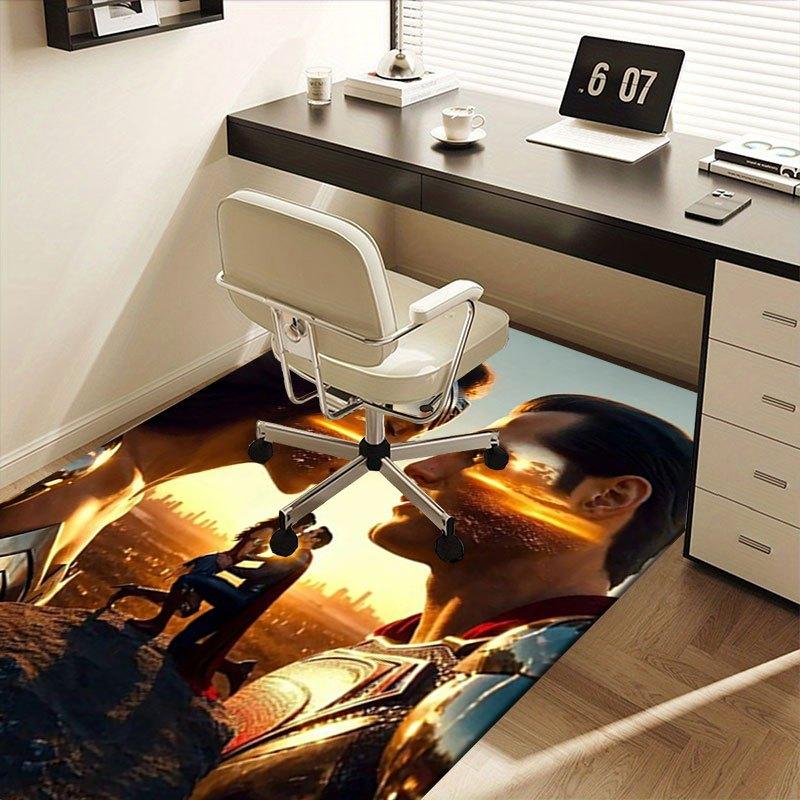 Wonder Woman & Superman Romance Sunset Poster PrintOffice Mat Home Decor Office Rugs LB68