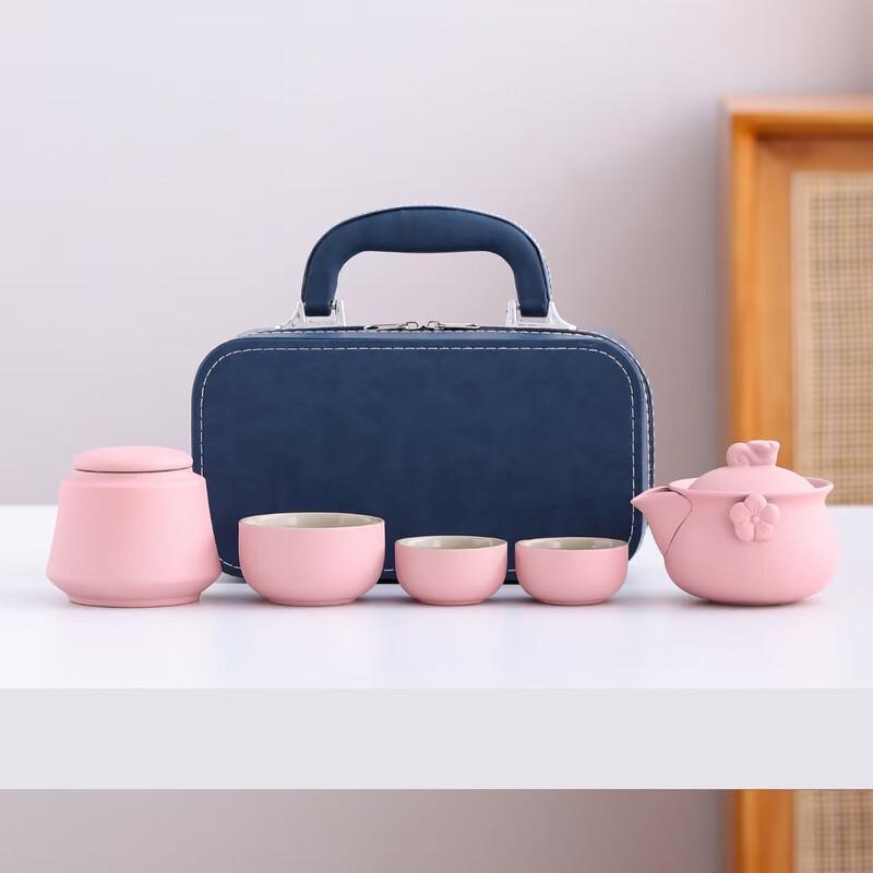

SX Black Pottery Portable Ceramic Tea Set