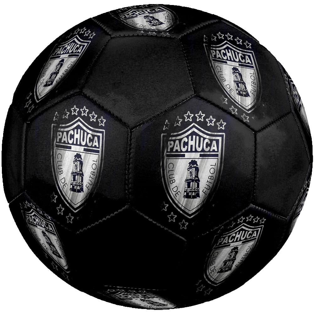 Pachuca FC Size 5 Soccer Ball, Machine-Stitched PVC, Durable & High Bounce, All Ages Fit, fan merchandise, matches & outdoor use.