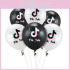 Eye-catching Tiktok Theme Latex Balloon For Vibrant Birthday Party Decor Supplies