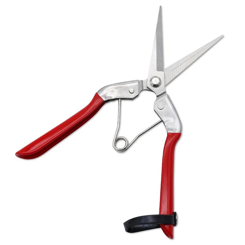 21inch Straight Head High Carbon Steel Sharp Blade Pruning Shears Household Dipped Plastic Handle Garden Scissors Utility Tool