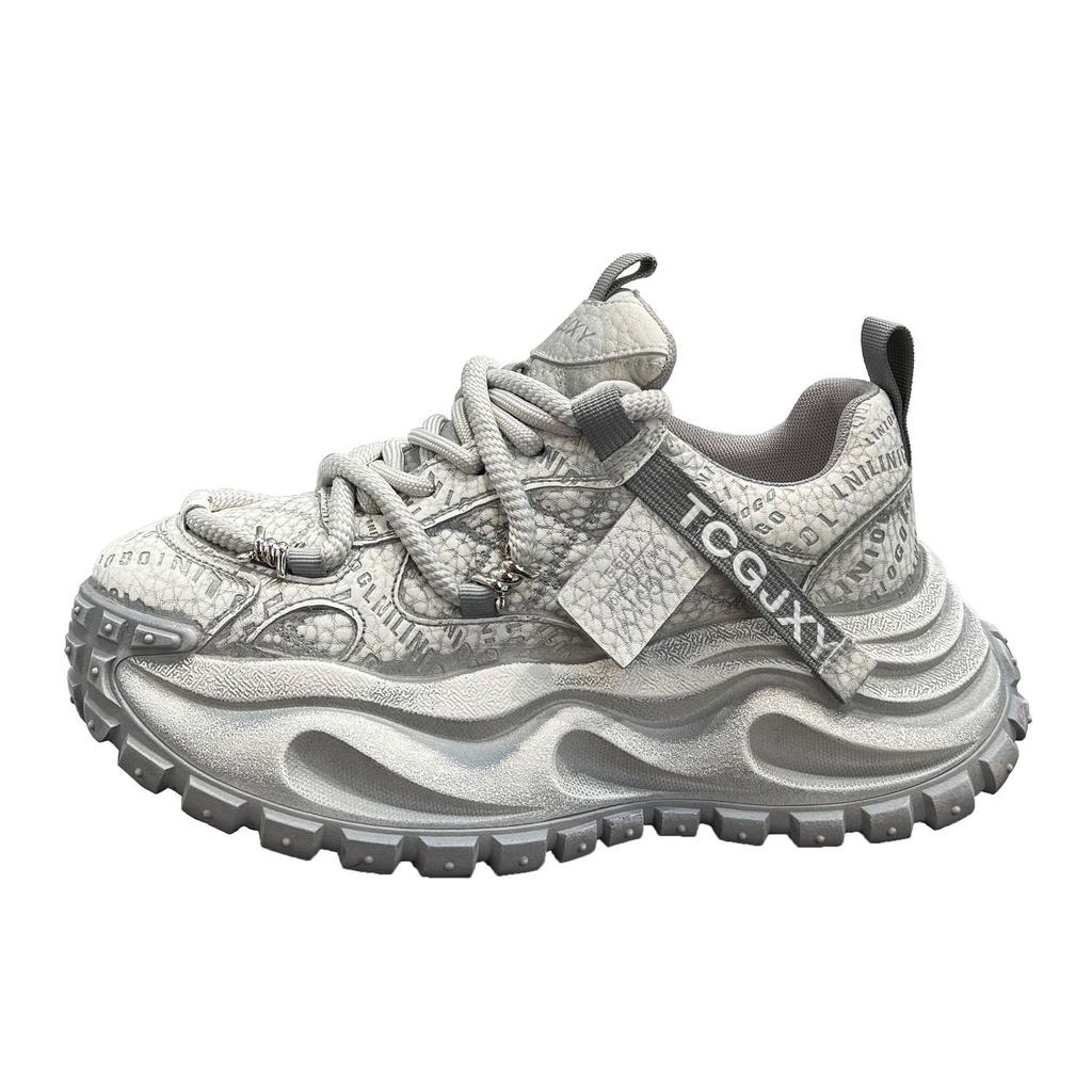Platform Men's Shoes Casual Sneakers Dad Shoes