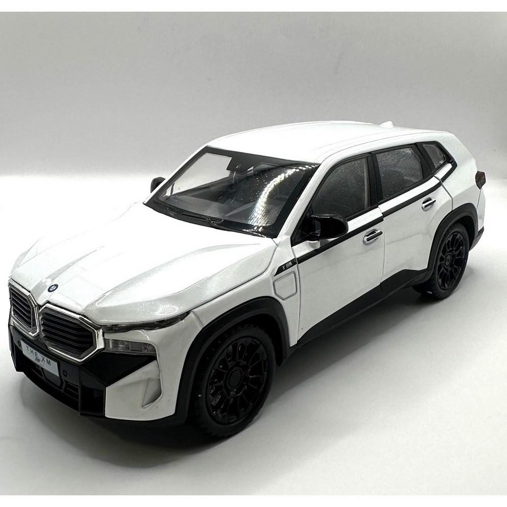 BMW XM SUV 1:Modellino di Auto in Metallo pressofuso Scala 1:24, Nero