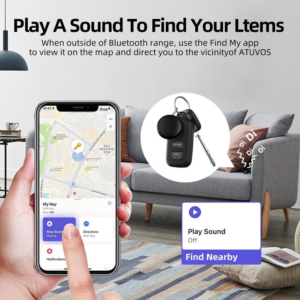 Global Locator: AirTag Alternative for Cross-Border Bluetooth Anti-Lost Tracking for Kids and Pets