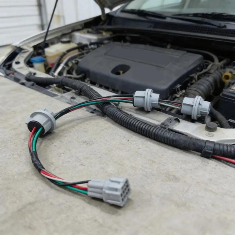 Car Tail Light Plug And Wiring Kit Replace Part Number 265513S500 Built To Withstand Harsh Driving Conditions