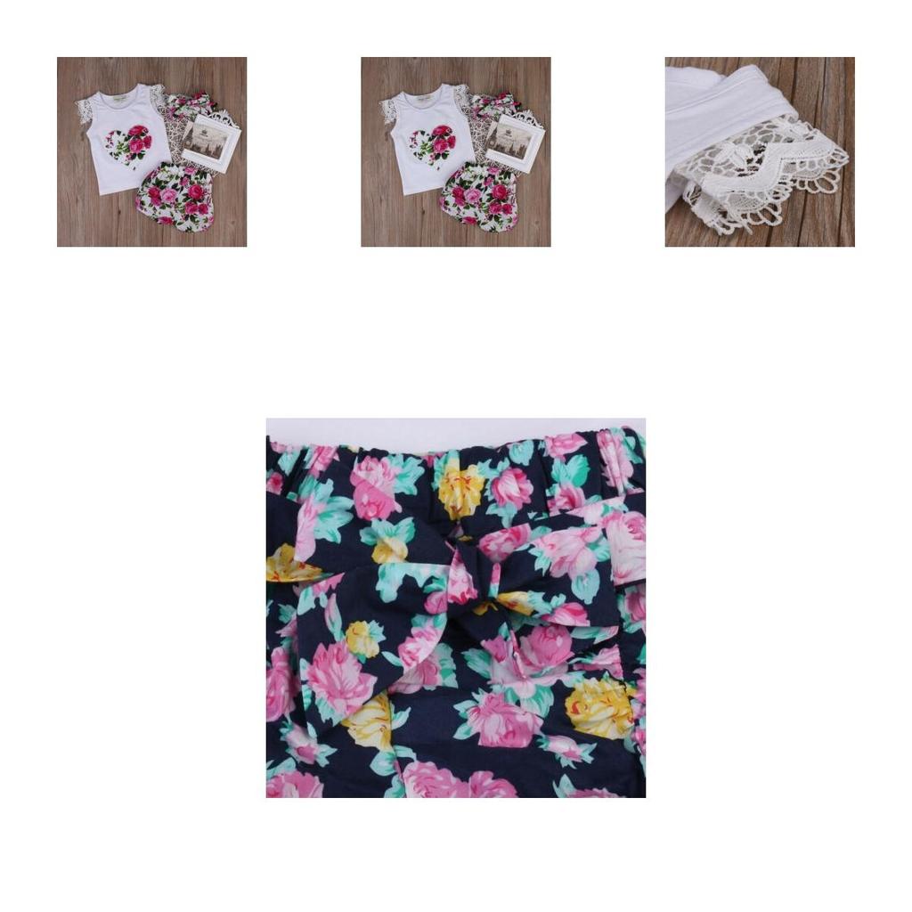 Schicke Outfits für Kleinkinder, Kinder, Baby-Mädchen Kleidung mit trendigen T-Shirt-Tops und bequemen Hosen