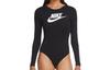 One Piece Swimsuits Women's Black Triangle One Piece Swimsuit CU6503-010