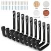 9PC Garage Hook Heavy Duty Wall Mount Hook Hanging Wall Mount Hanger for Ladder Extension Garden Tool