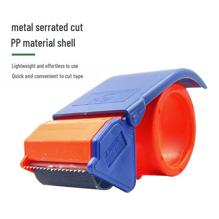 Handheld Transparent Tape Cutter for Carton Sealing & Packing