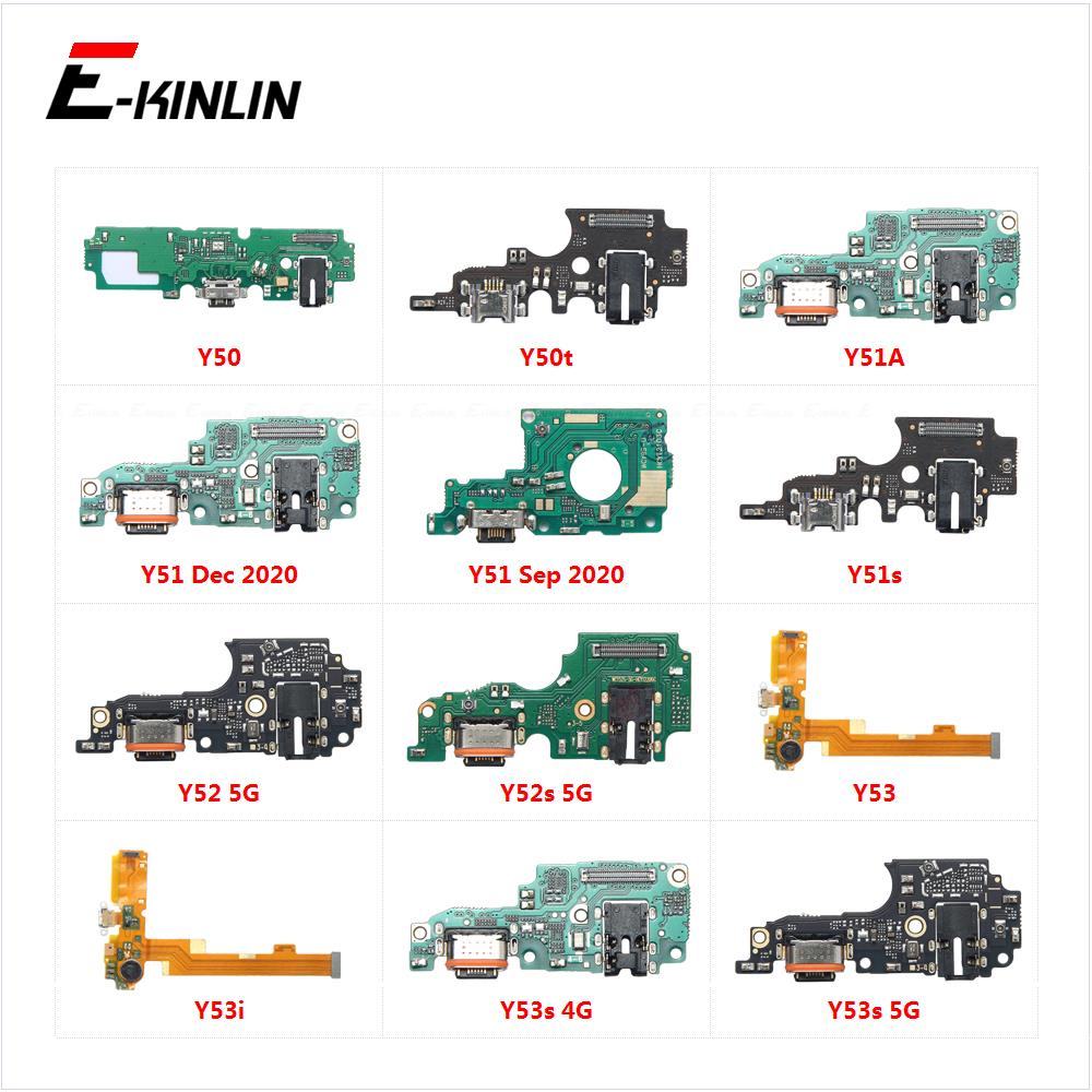 Power Charger Dock USB Charging Port Plug Board Flex Cable For Vivo Y53s Y53 Y53i Y52 Y52s Y51 Dec Sep 2020 Y51A Y51s Y50t Y50
