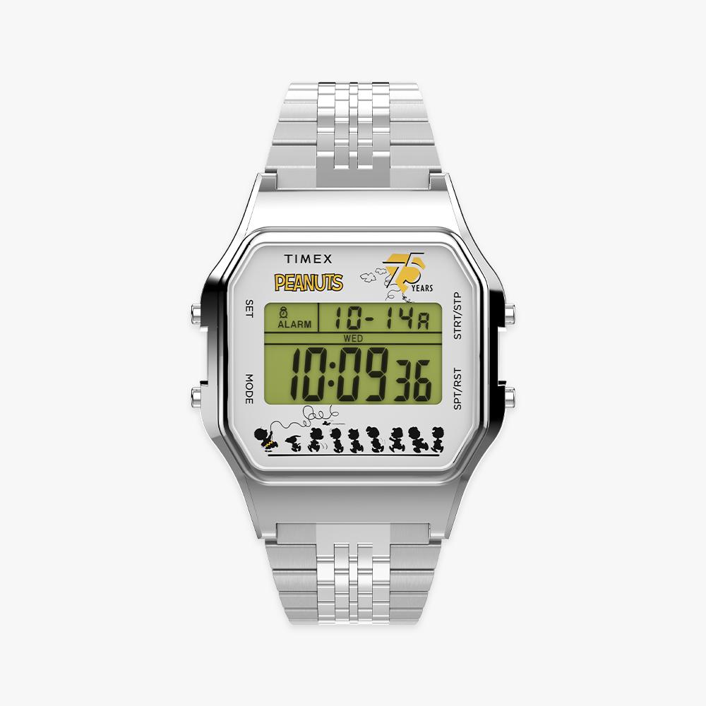 [Timex] Peanuts T80 Snoopy 75th Anniversary Digital Watch 34mm TW2Y20000