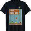 Nintendo Super Mario Bros Game Screen Shot Graphic T-Shirt T-Shirt