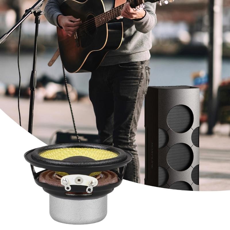 52mm 2 Zoll Breitbandlautsprecher 4 Ohm 15W Hohe Leistung Doppelmagnetisches System mit 20-adrigen Schwingspulen für Heimkino-Nutzung