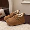 High-top Shoes with Fleece Lining and Full Coverage - New Style Snow Boots, Best-selling Cotton Shoes