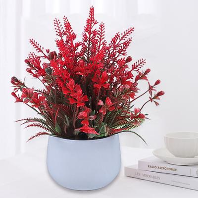 Artificial Plant Bonsai Simulation Lavender Ornament Home Wedding Decoration