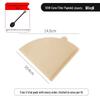 Fan-shaped Bleached Coffee Filter Papers