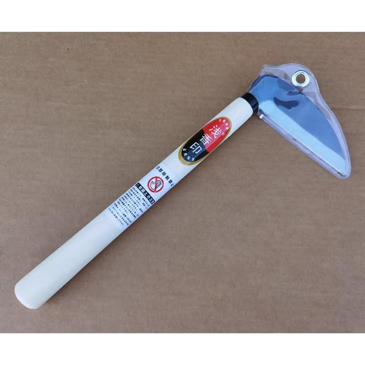 Kuzokichi Japanese Stainless Steel 120 Weeding Sickle - All-Steel Gardening Tool for Grass Cutting