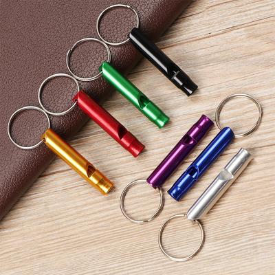 Aluminum Camping Hiking Outdoor Training Accessories EDC Tools Survival Whistle Emergency Whistles