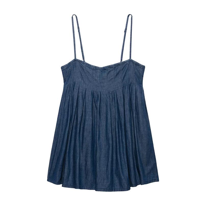 

SAW Women s Slimming Casual Denim Dress – Flattering, Versatile, and Chic Design Large