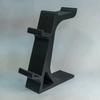 3D Printing Gamepad Display Stand Stable 2-layer Game Controller Display Stand Storage Rack with Headset Stand Hanger