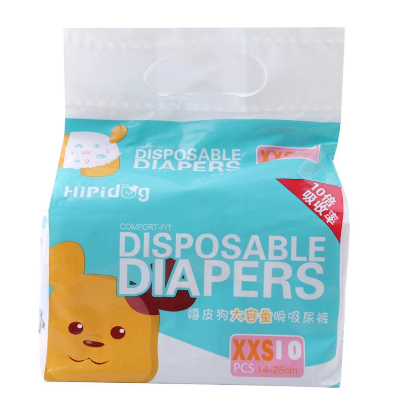 

10PCS/Bag Disposable Dog Diapers Diaper For Dogs Pet Female Leakproof Nappies Puppy Super Absorption Physiological Pants XXS