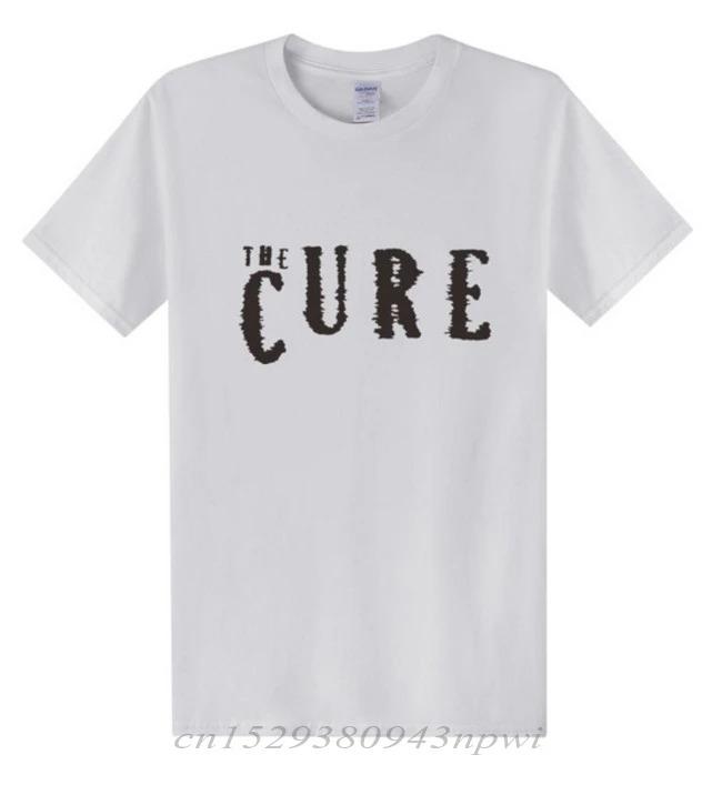 2025 New Hot Summer men tshirt The Cure T Shirt Men HipHop Fashion T-shirt Men O Neck Cotton Punk Classic Tops Tee Free Shipping