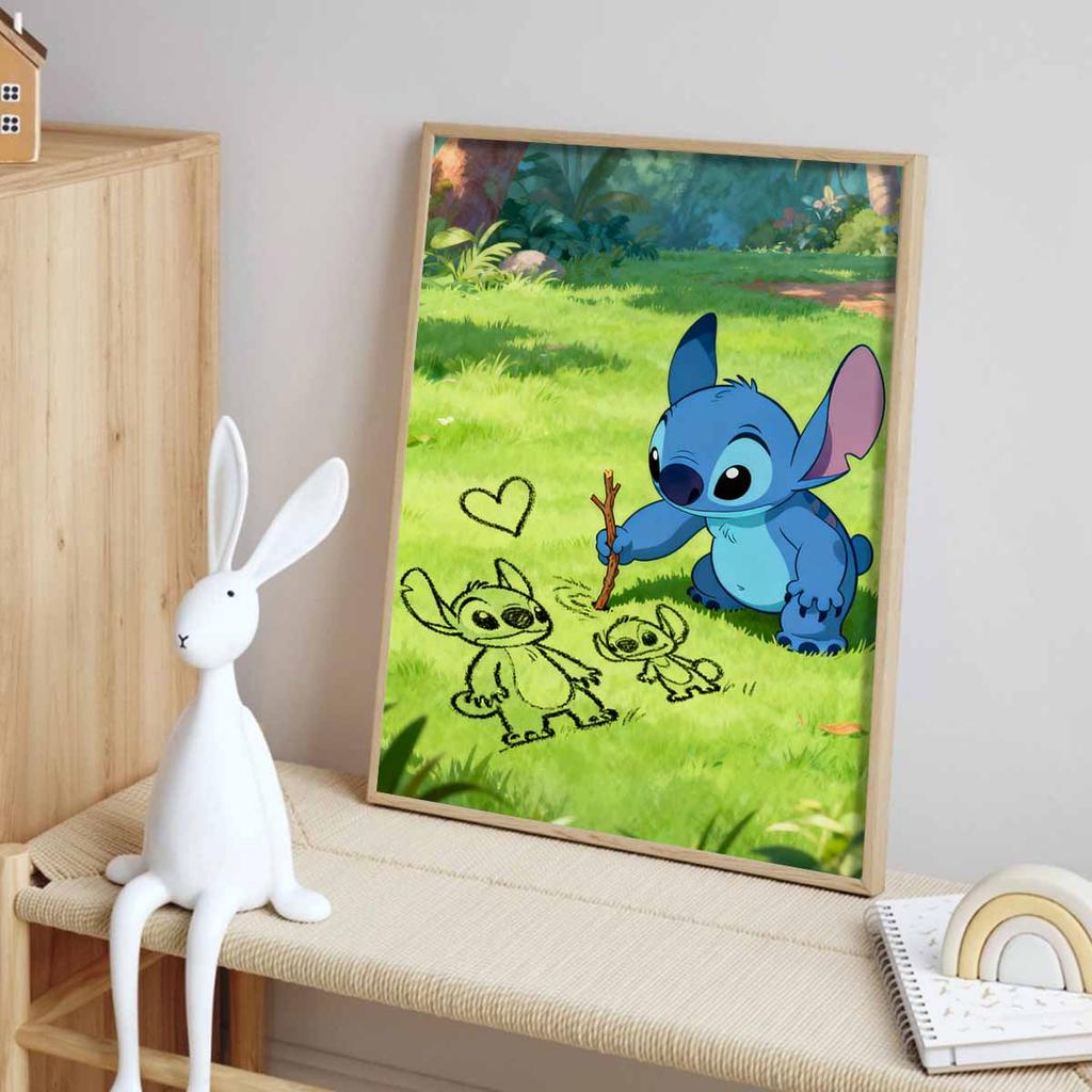 Disney 5D Diamond Painting Kit Stitch Drawing Art Home or Office Home Decor Diamond Painting Kit