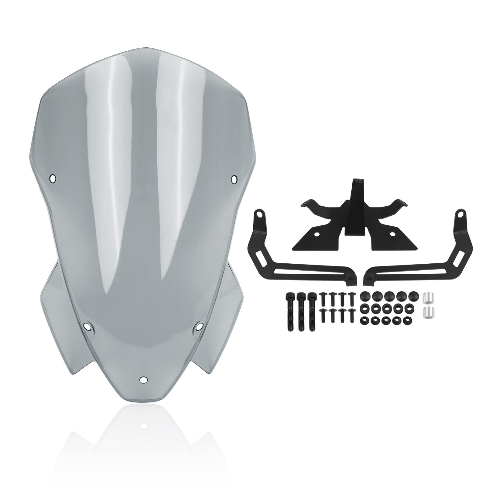 

Для BMW S 1000 R S1000 R S1000R 2025-2025 M1000RR высокое ветровое стекло туристическое ветровое стекло лобовое стекло экран капоты дефлектор крыла светло-серый