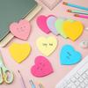 Teling 48 Pcs Heart Sticky Notes, 2160 Sheets Heart Shaped Sticky Notepads, 3 X 3 Cute Self Sticky Notepads Colorful Power Notes for Valentine's Day