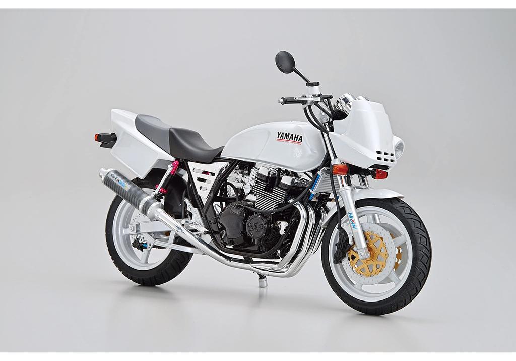 Aoshima Bunka Kyozai The Bike Series 54 Yamaha 4HM XJR400S 1994 Plastic Model Kit with Custom Parts Co., Ltd. (AOSHIMA) 1/12 No. (Molded Color)