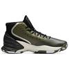 New Anta Speedy Decision Shock Absorbers Slip Resistant Abrasion Resistant High top Basketball Shoes Men's Black Green 11841301-6