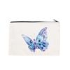 Colorful Canvas Coin Purse: Zippered Stationery, Pen & Cosmetic Storage Bag