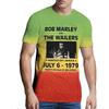 T-shirt Unisex Bob Marley: Montego Bay (Tintura a immersione) (X-Large)