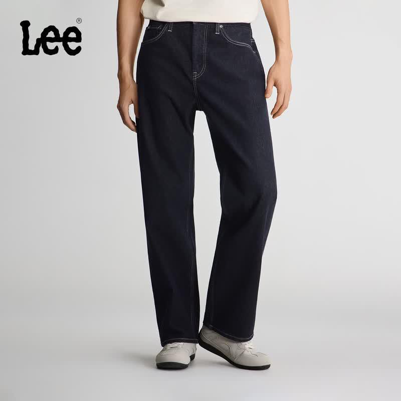 Мужские джинсы Lee Relaxed Straight, стираные M