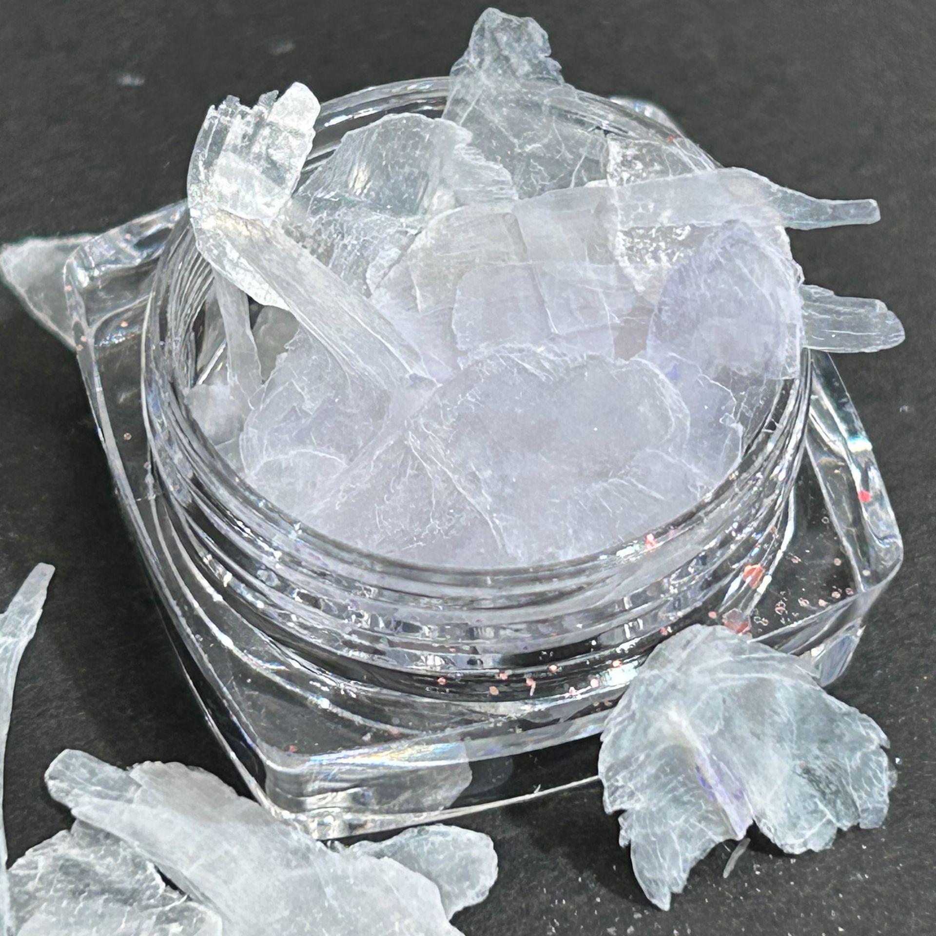 

Mica Flakes for Nail Art & DIY Jewelry: Irregular Thin Shell Pieces 2 g