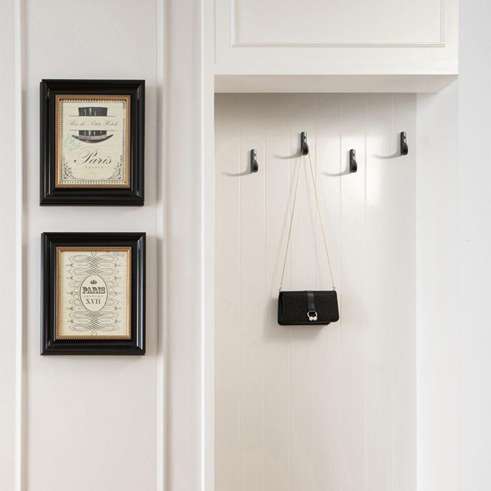 Antique Finish Wall Mounted Coat Hook J-Type Design Towel Hook Wall Hanging Hook For Bedroom