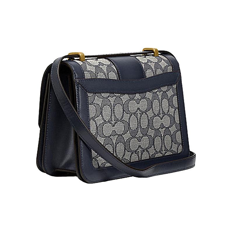 Coach Alie 23 Monogram Elegant Versatile Canvas And Leather Messenger Bag Small Crossbody Bag Shoulder Bag Women bags 4615-B4RH3